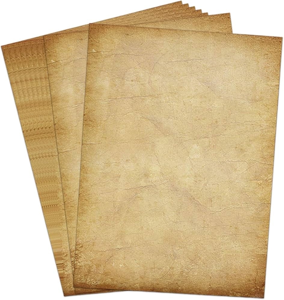 Antique Vintage Writing Paper 8 5 X 11 Inch Parchment Paper For 