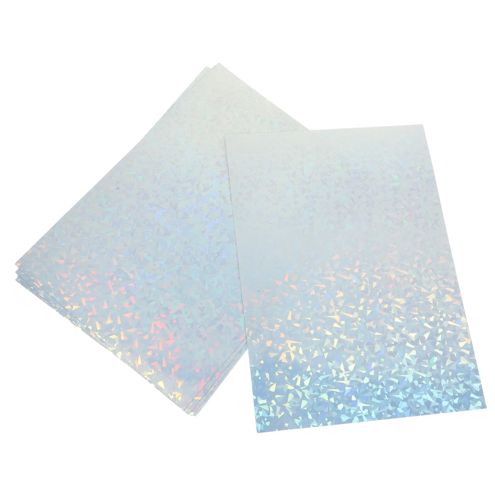 AOKWAWALIY 10 Sheets Copy Paper Glitter Paper Printable Label 