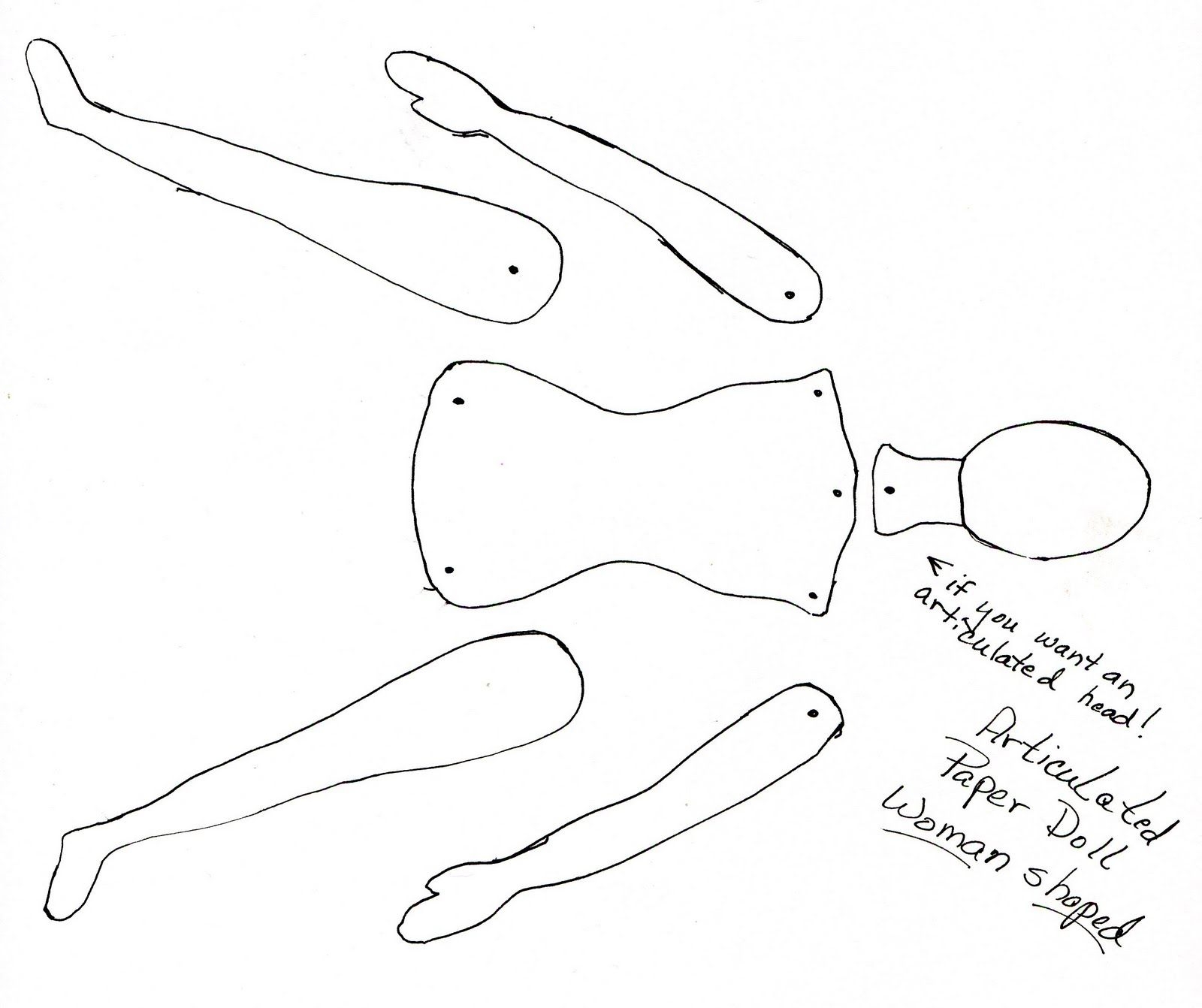 Articulated Paper Dolls Printable Bing Worksheets Library