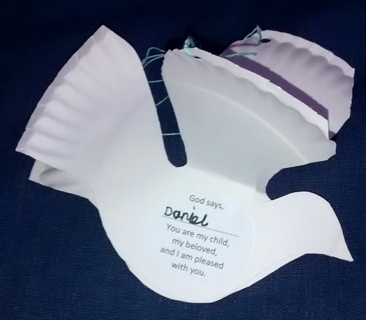 Baptism Doves Children s Church Craft Activity Reverendally