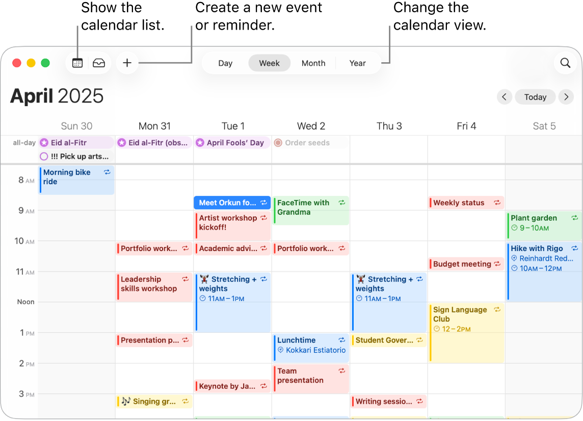 Calendar Planner Mac