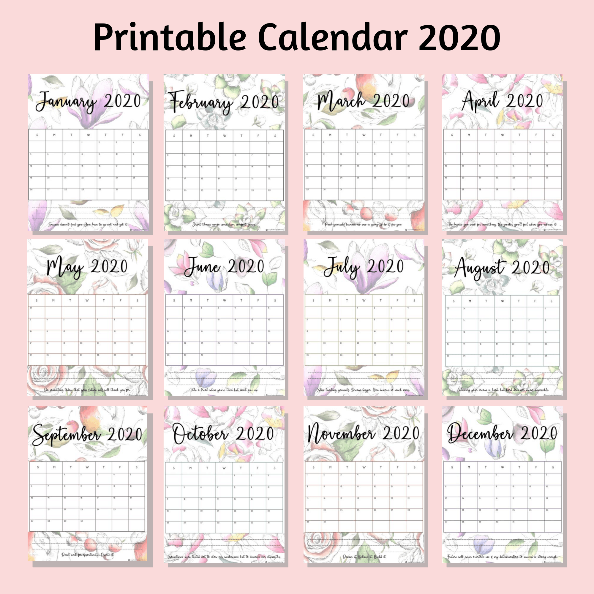 Design Printable Calendar