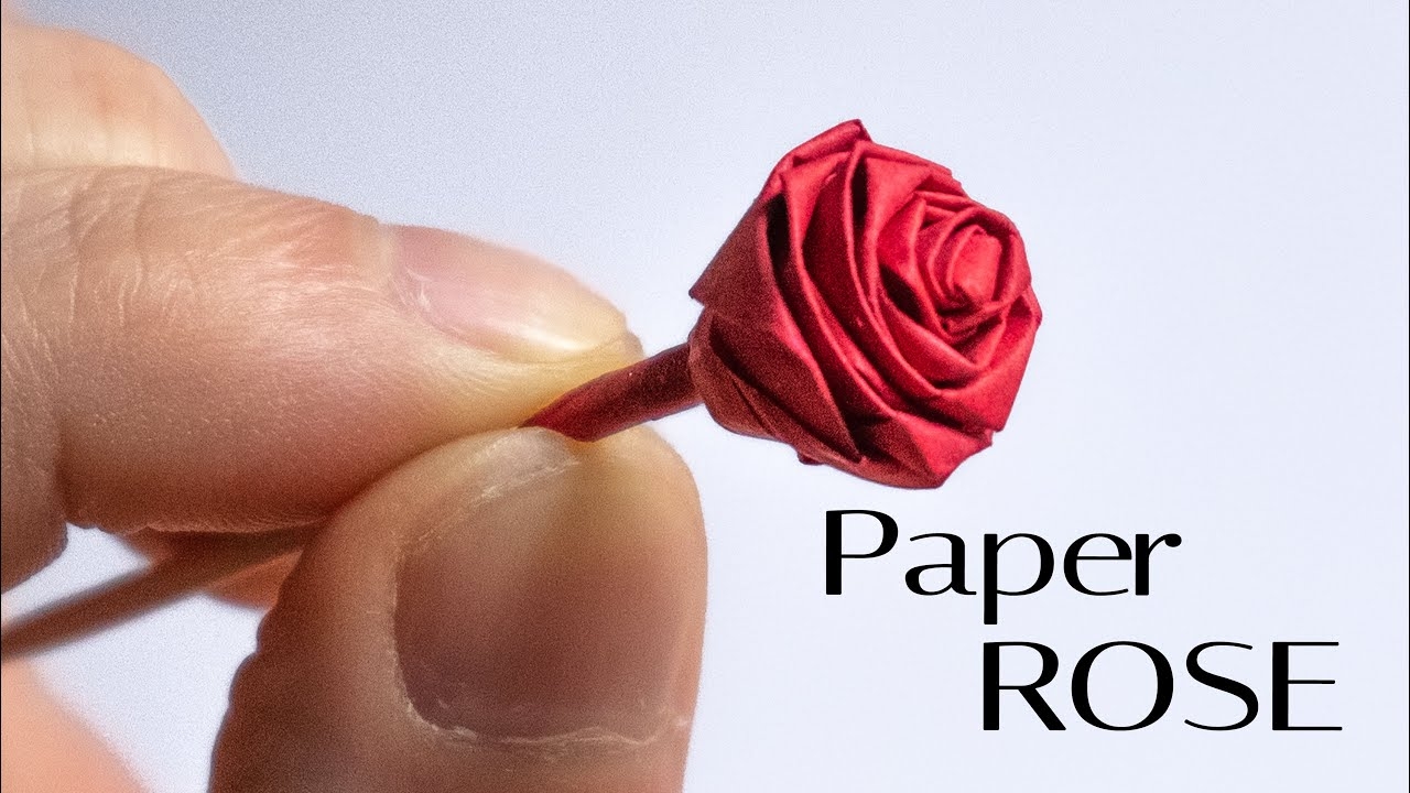 Make Paper Roses