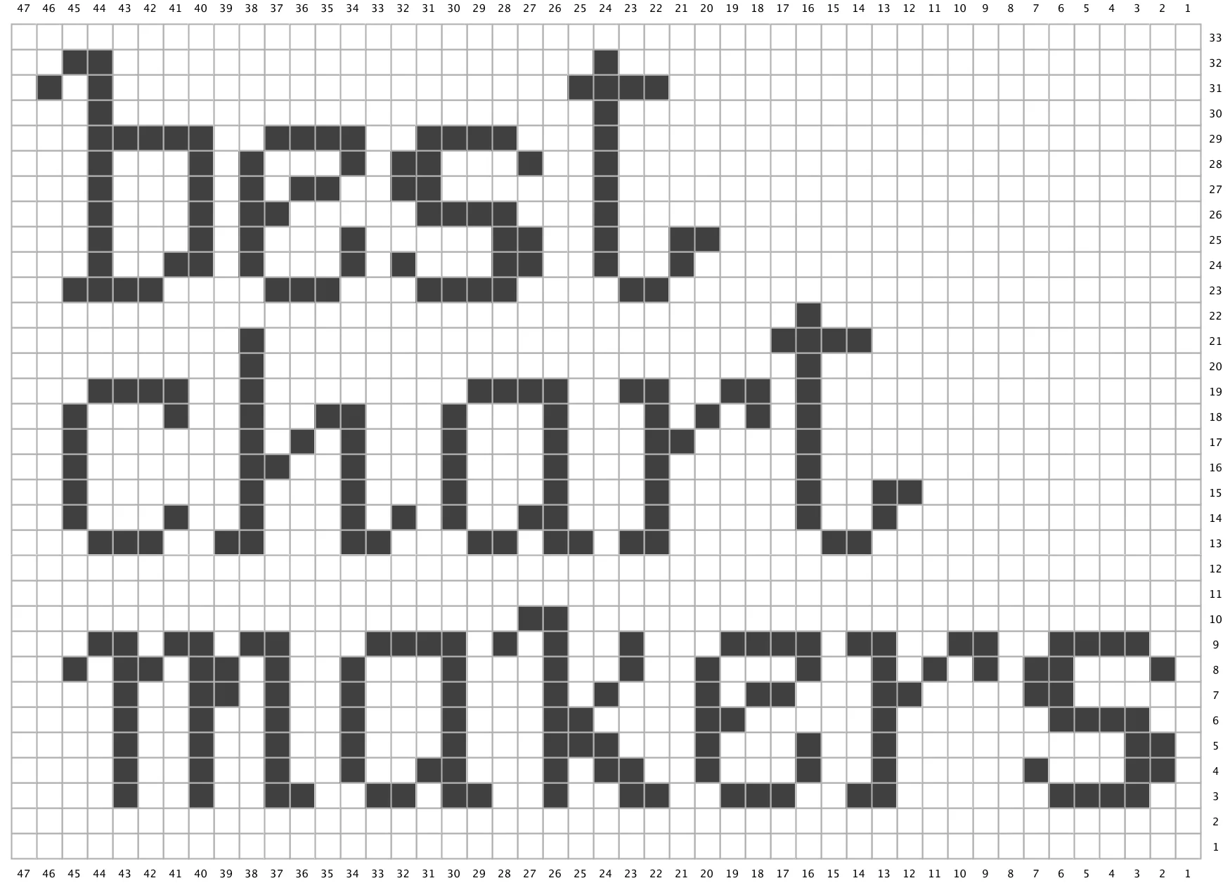 Knitting Graph Paper Free