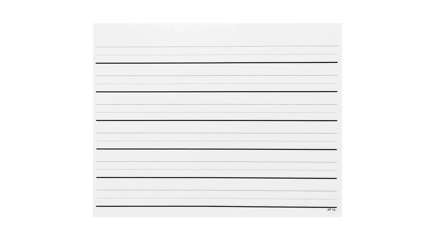 Big Lined Paper For Writing Practice Real OT Solutions 