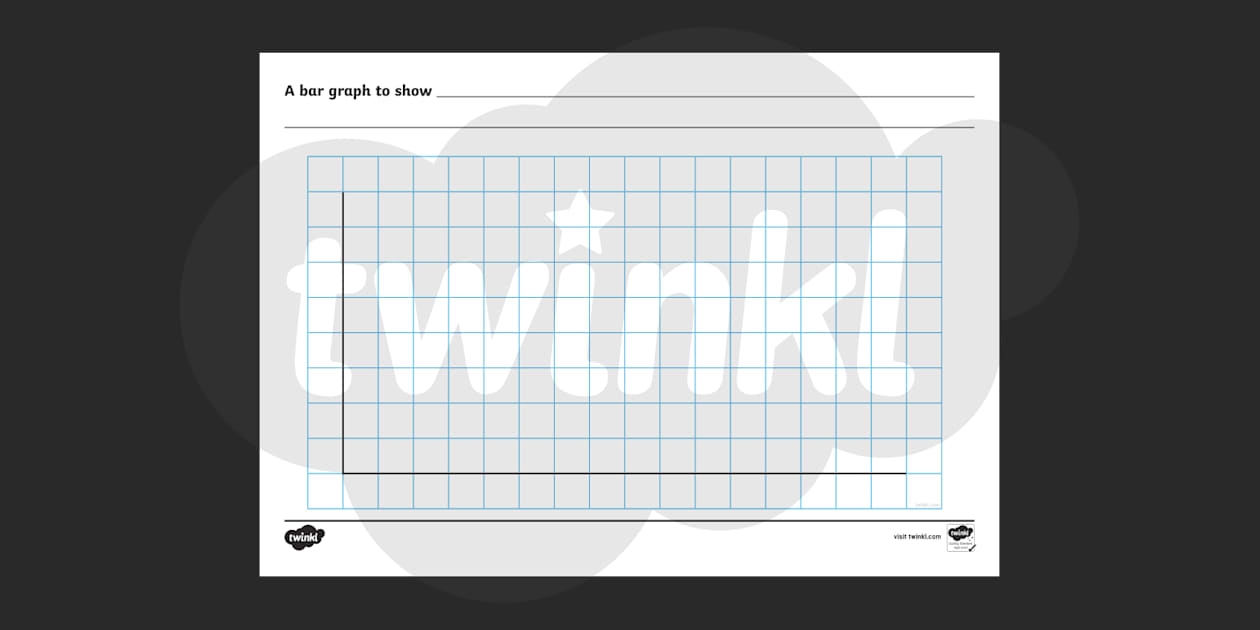 Blank Bar Graph Printable Graph Paper And Grid Math