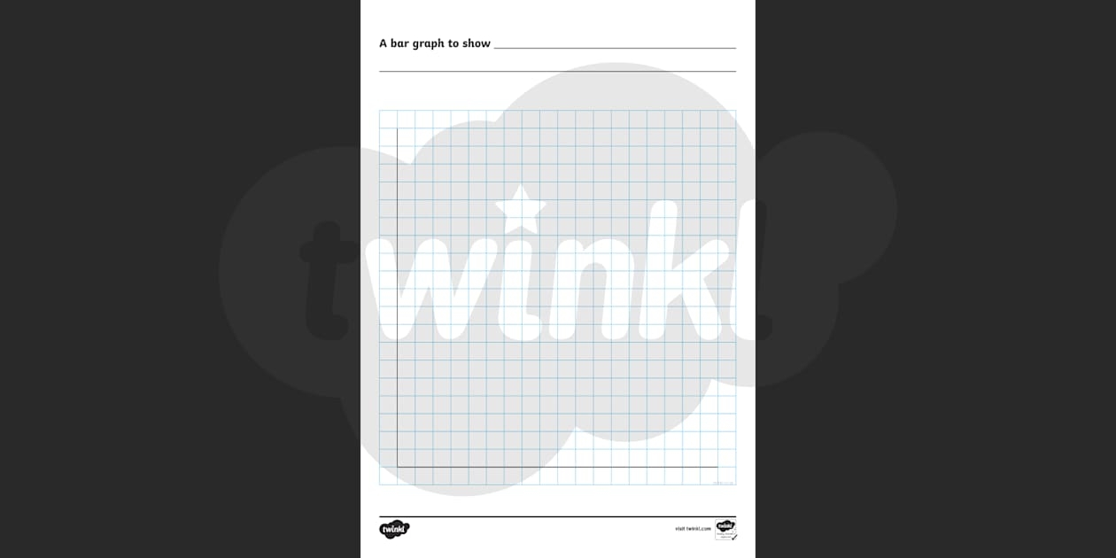 Blank Graph Template Primary Maths Resources Twinkl