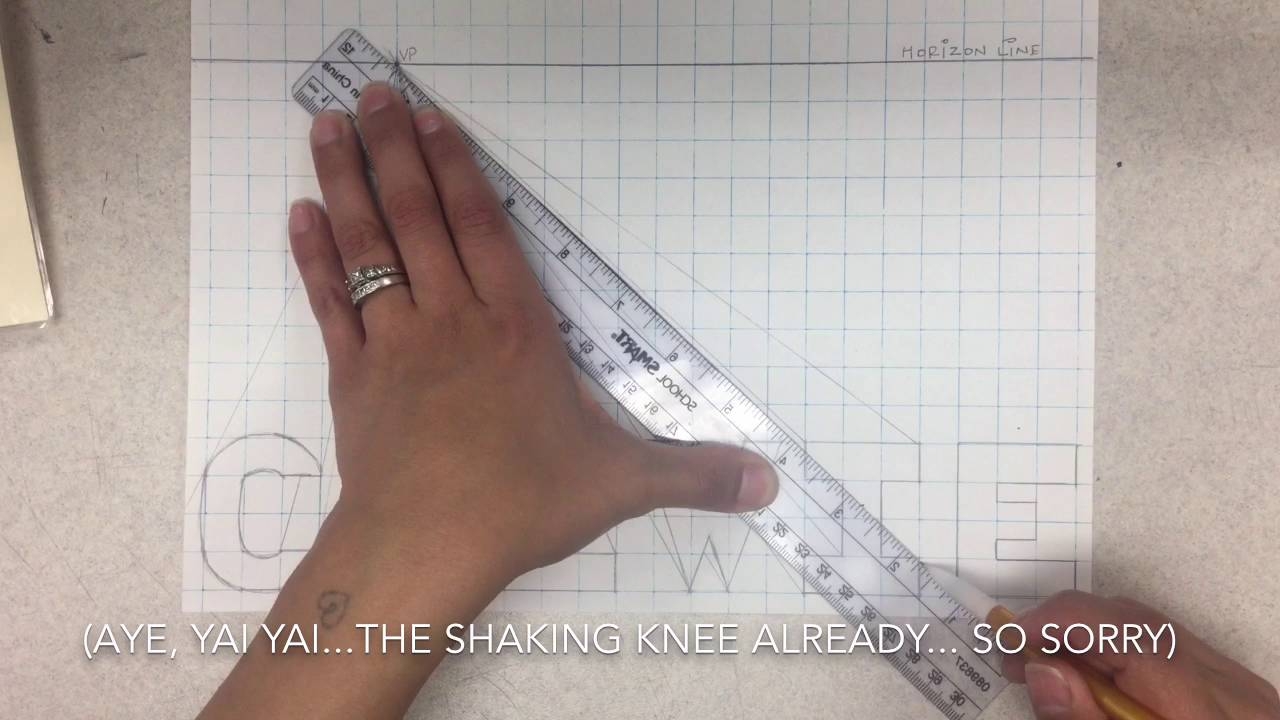 Block Letters On Graph Paper Part 2