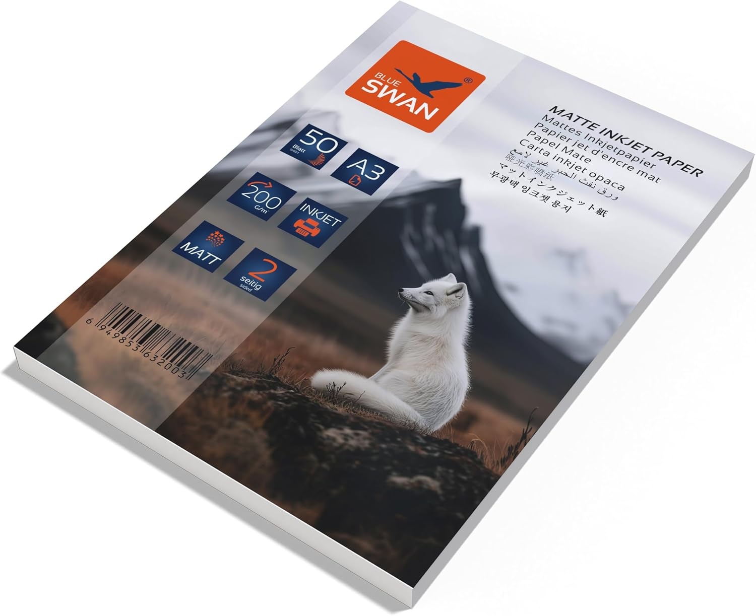 BLUE SWAN A3 Matt Photo Paper Printable On Both Sides Matte India 