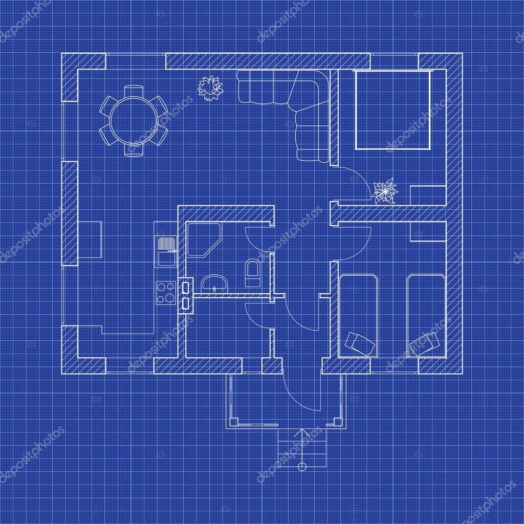 House Floor Plan On Graph Paper
