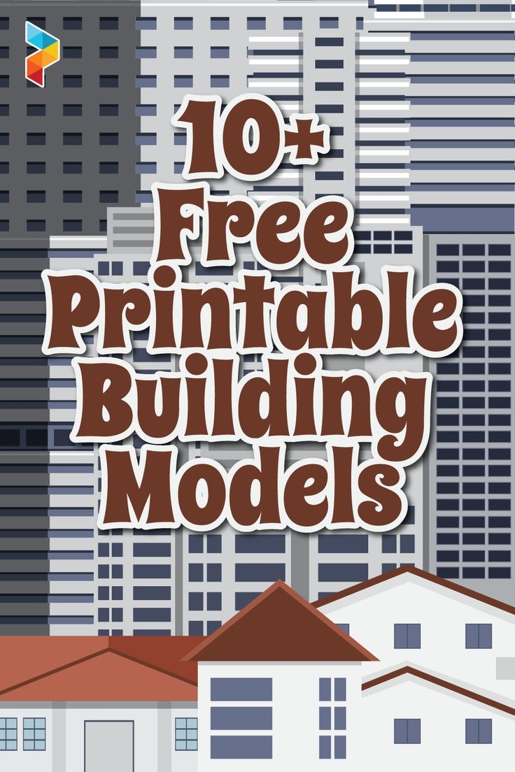 Printable Paper Building Models