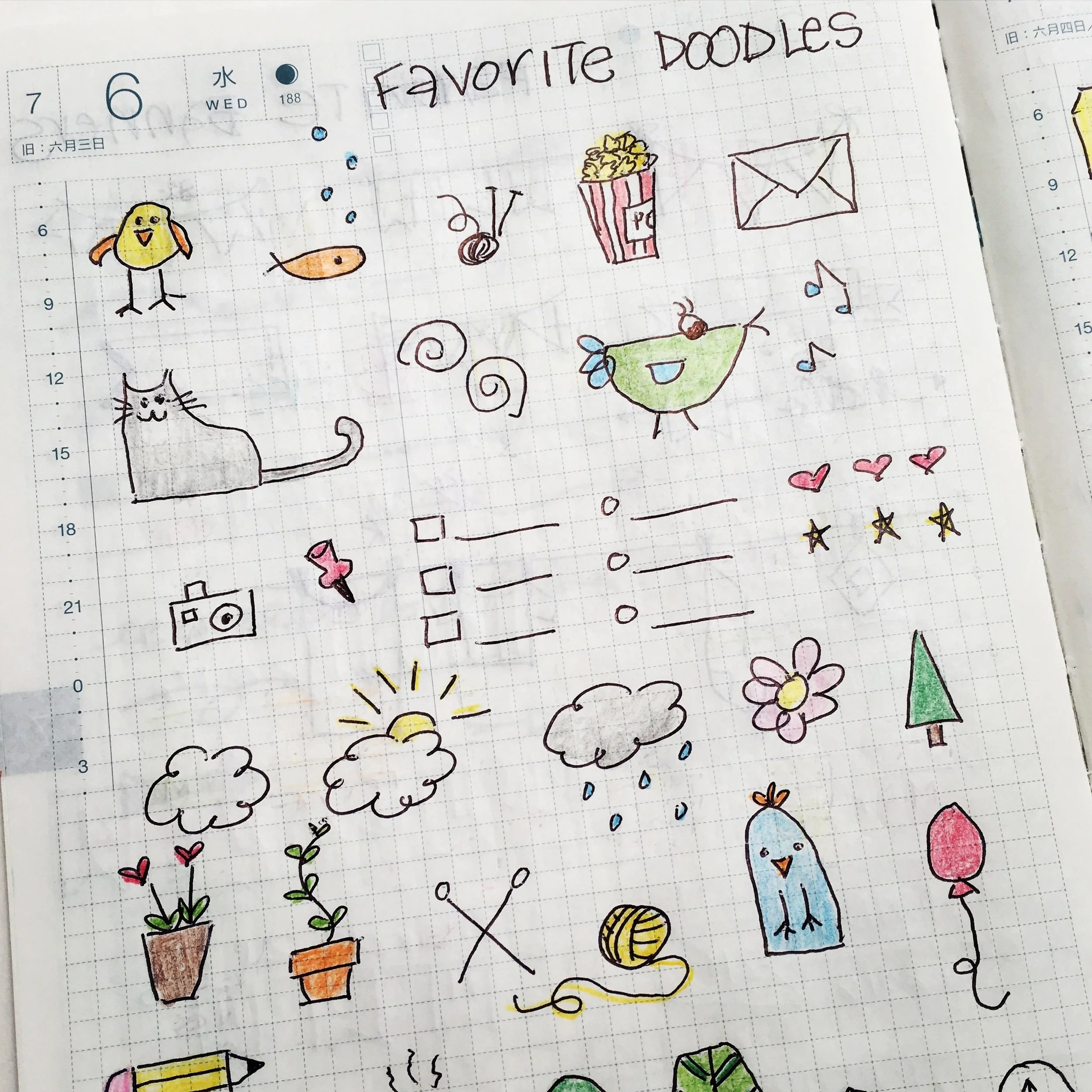 Bullet Journal Doodle Ideas Sweet PlanIt