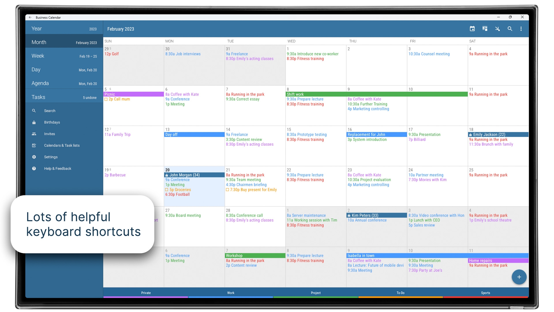 Business Calendar 2 Agenda Planner amp amp Organizer App On The 