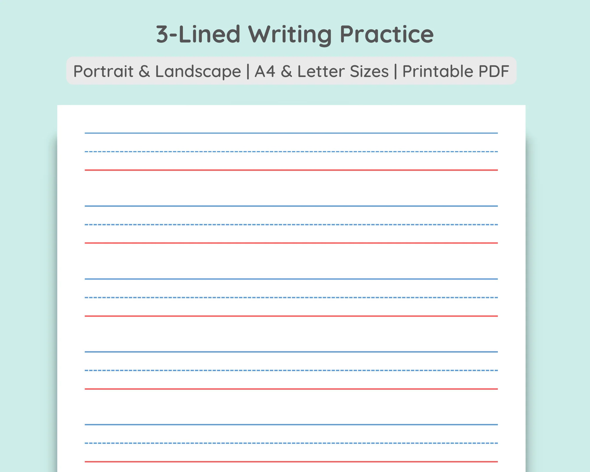 Lined Writing Paper