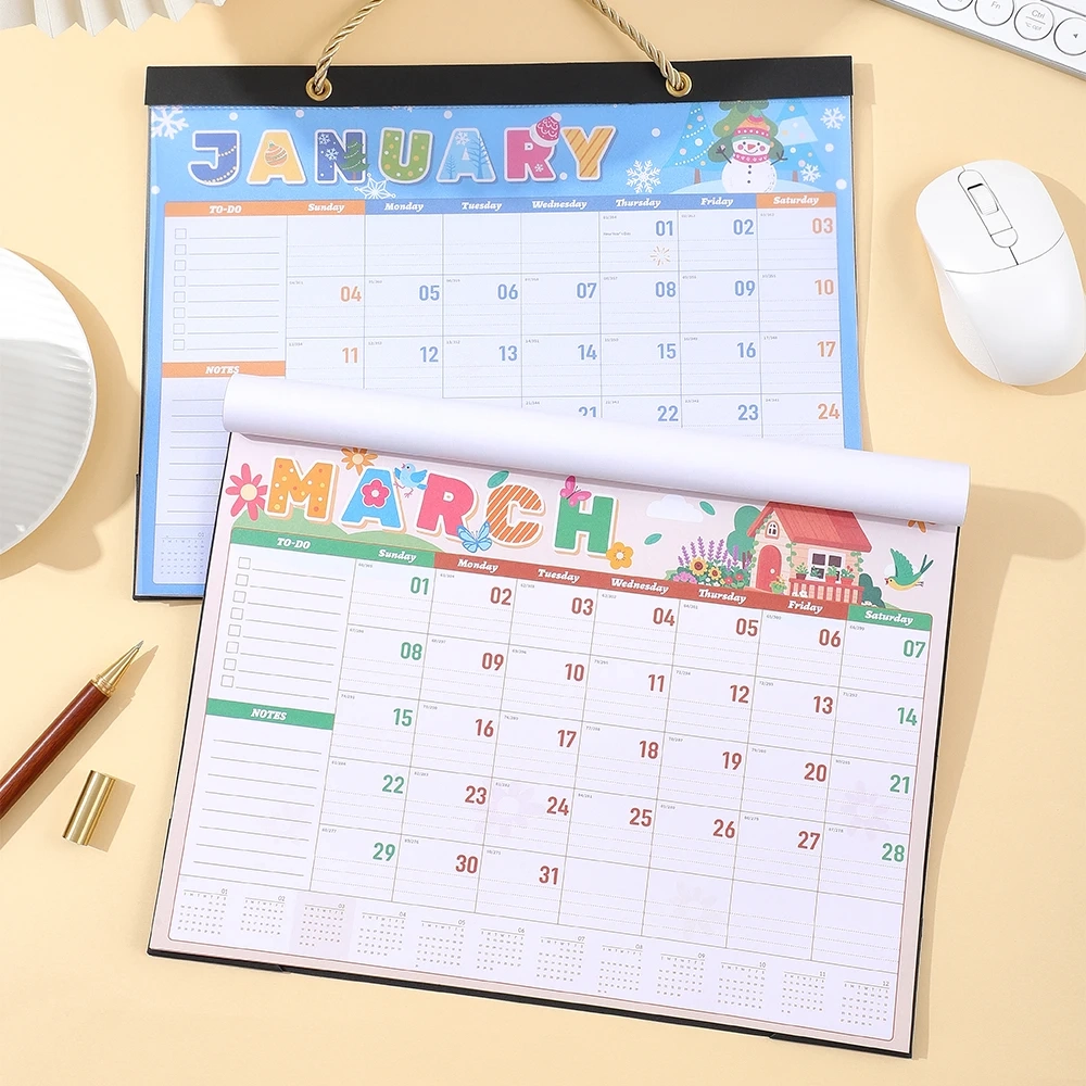 Buy In Bulk Calendar Waterproof Paper Custom Logo Options 