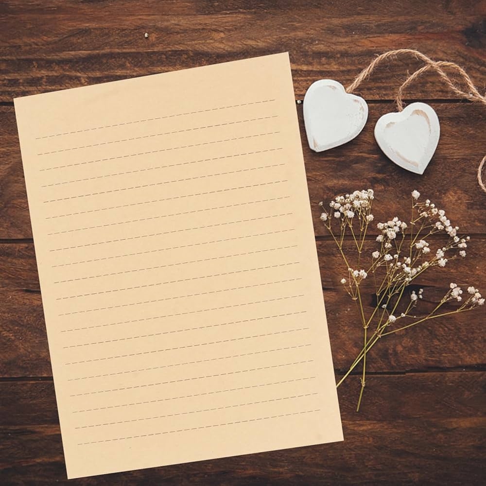 Brown Lined Paper