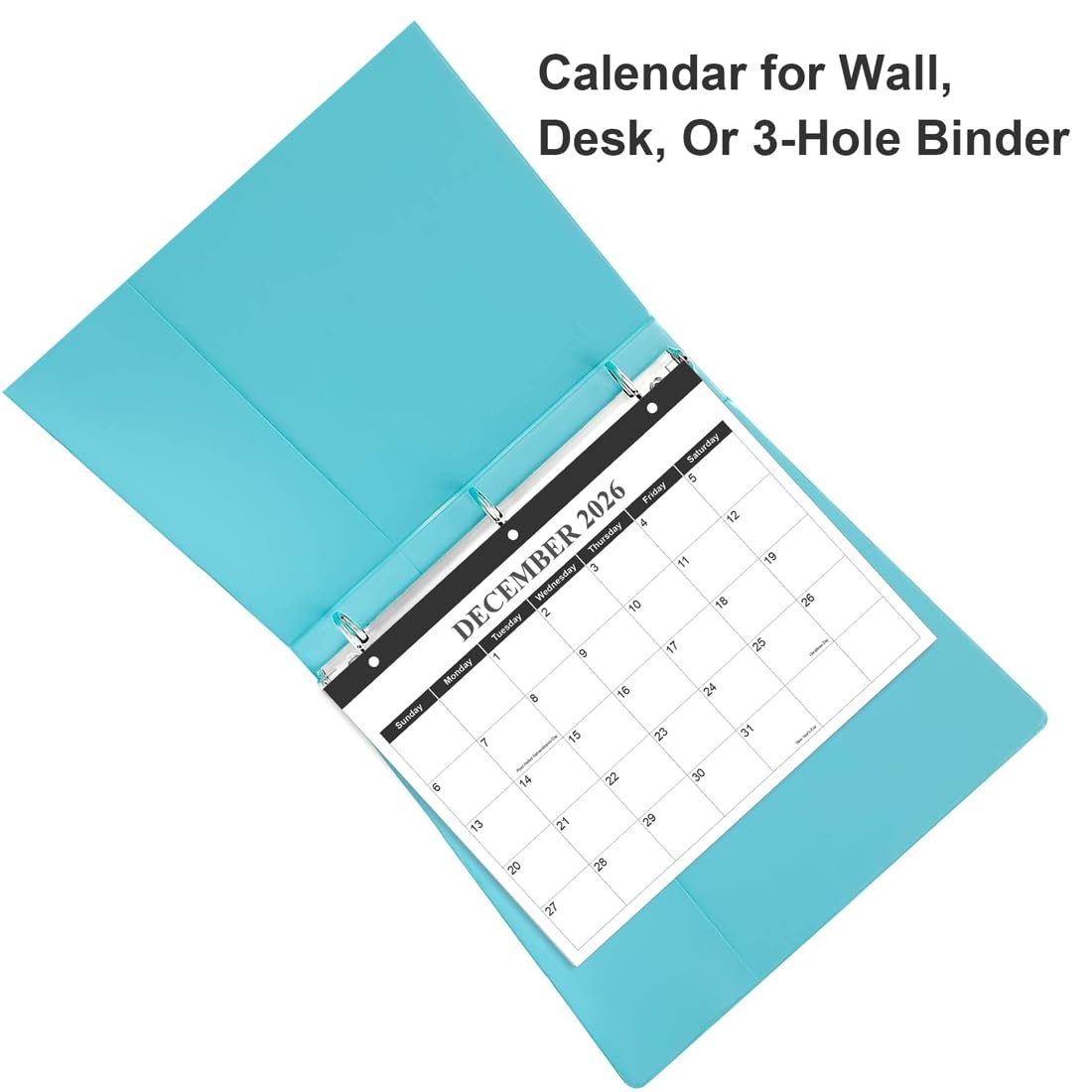 Calendar 2024 2025 For 3 Ring Binder 2024 2025 Desk Calendar 