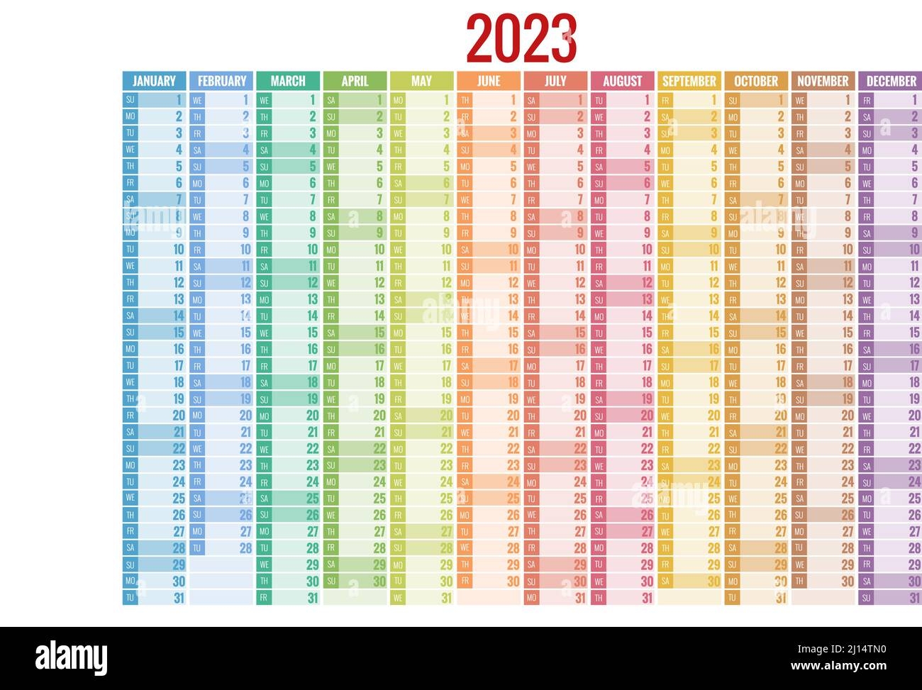 Calendar Planner For 2023 Calendar Template For 2023 Corporate 