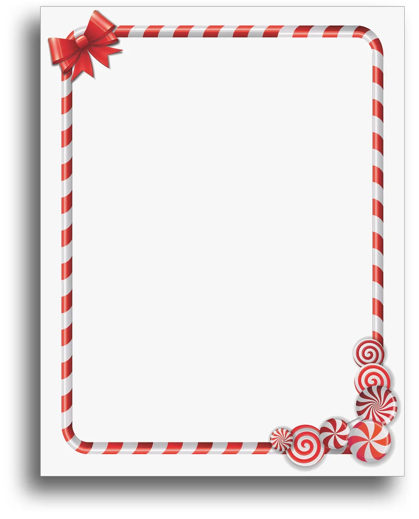Holiday Lined Paper