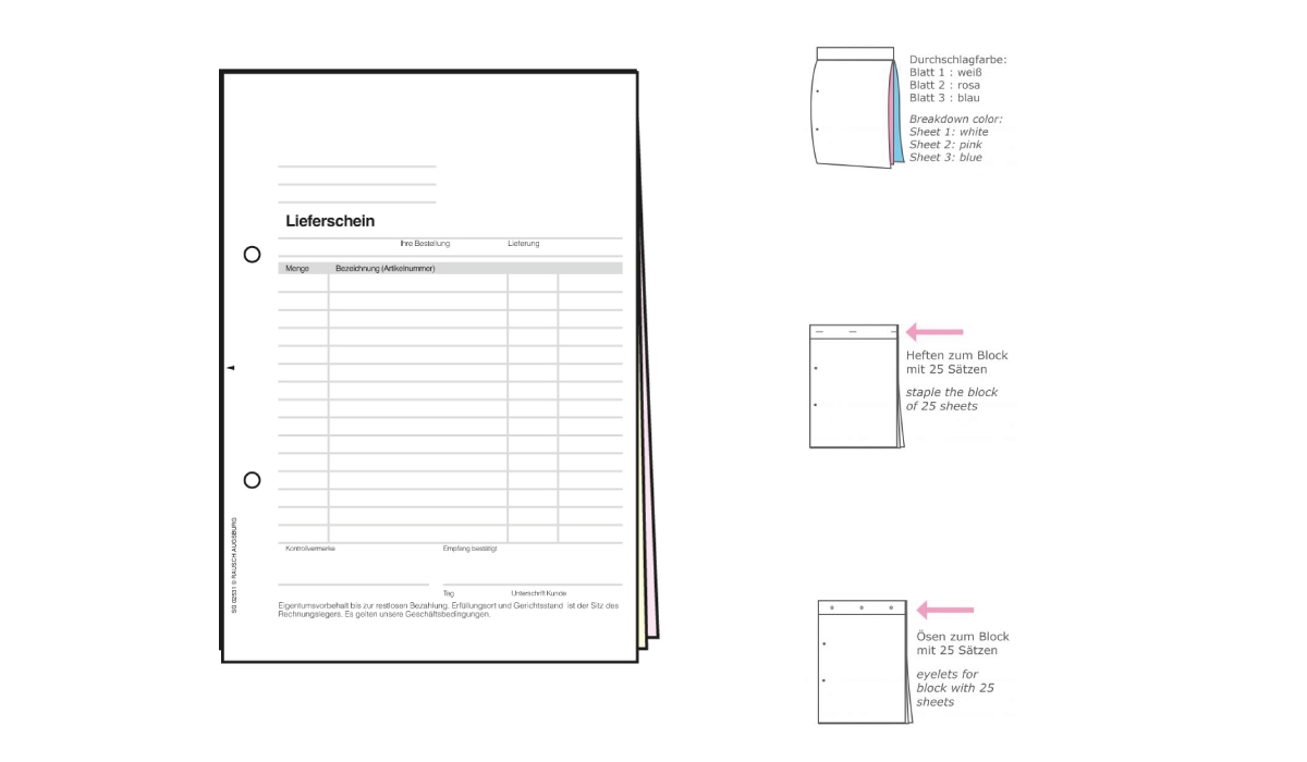 Carbon Copy DIN A5 Carbon Paper DIN A5 Sd Sets Printing Online 