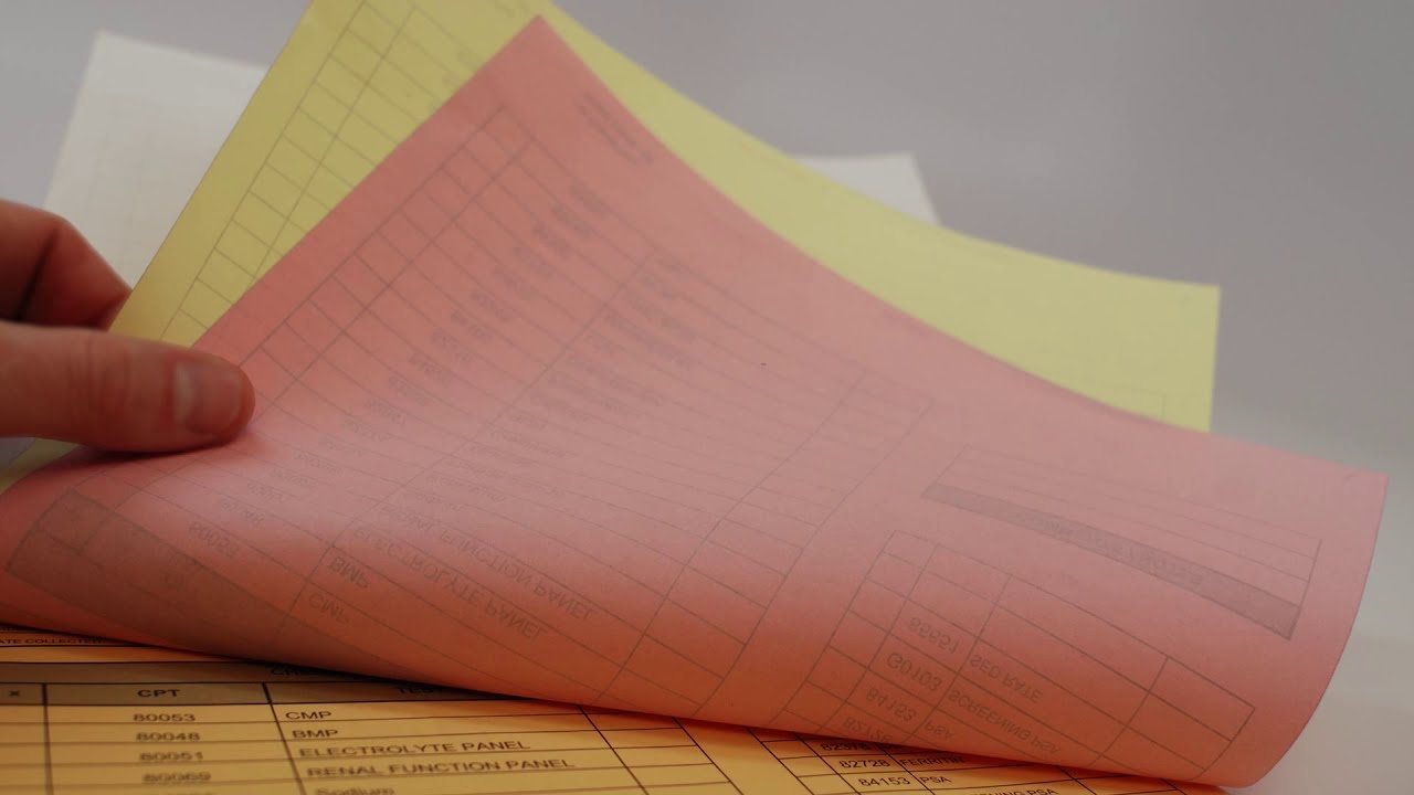 Carbonless Paper REIMAGE Carbonless Laser Paper RELYCO