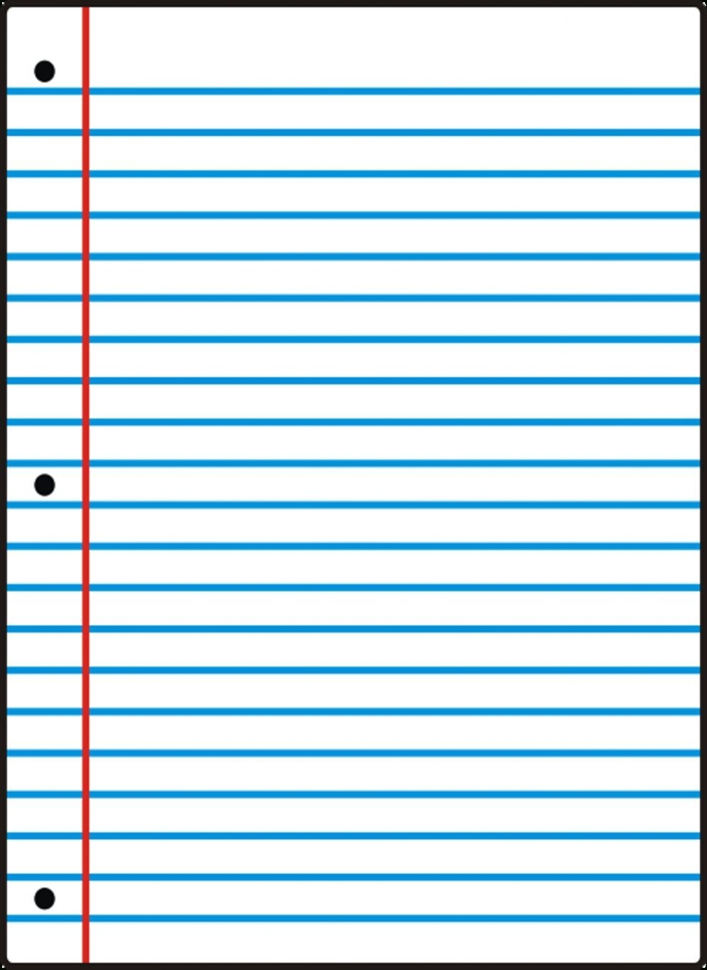 How Big Is Lined Paper