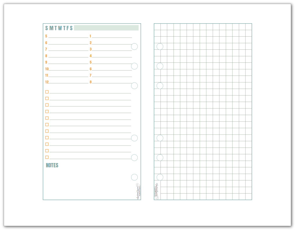 Printable Mini Graph Paper