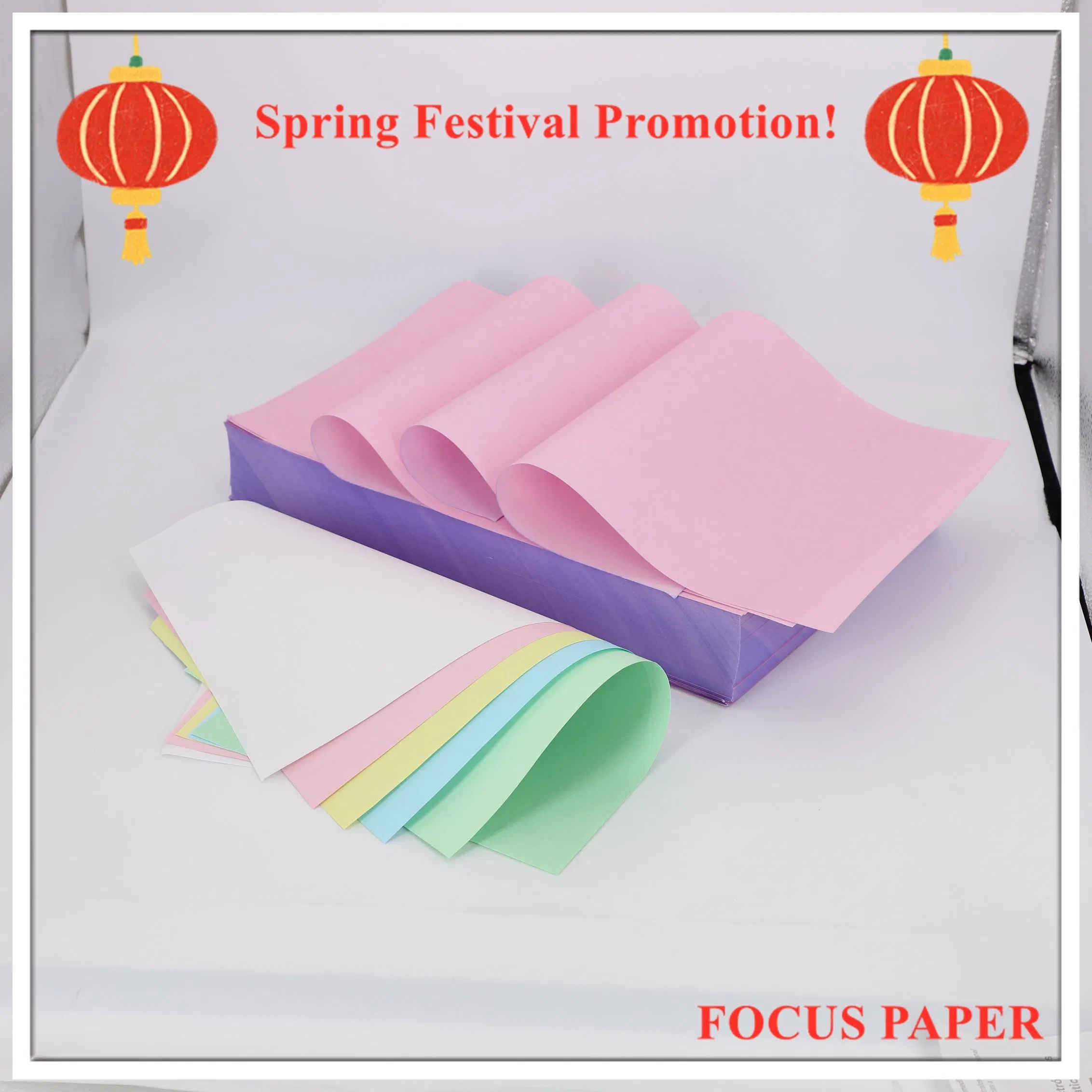 China Big Factory Printable Carbonless Paper Carbonless Copy 