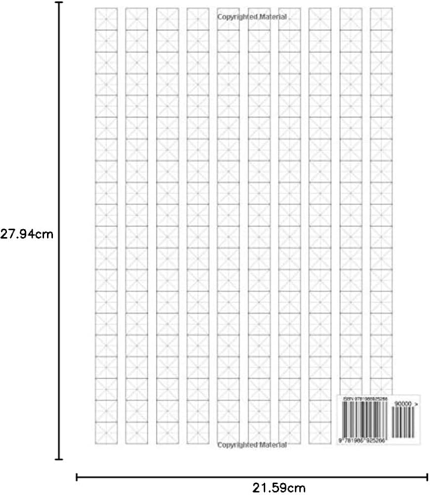 Chinese Character Practice Book Rice Grid Paper X Style Mi Zi Ge Chinese Calligraphy Paper 100 Pages For Writing 10x20 Cells Per Page US 