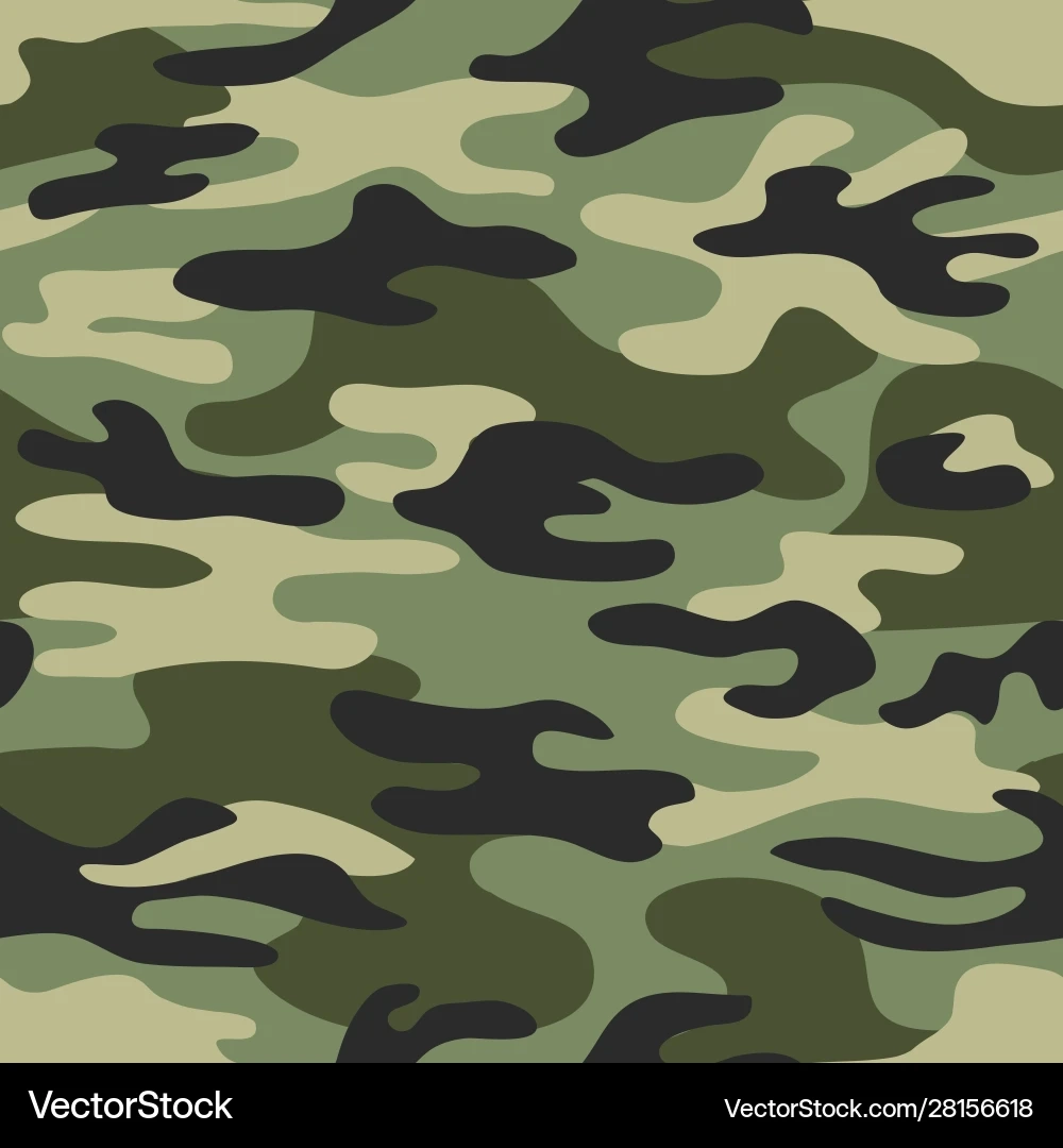 Classic Camouflage Pattern Lizenzfreie Vektorgrafik VectorStock