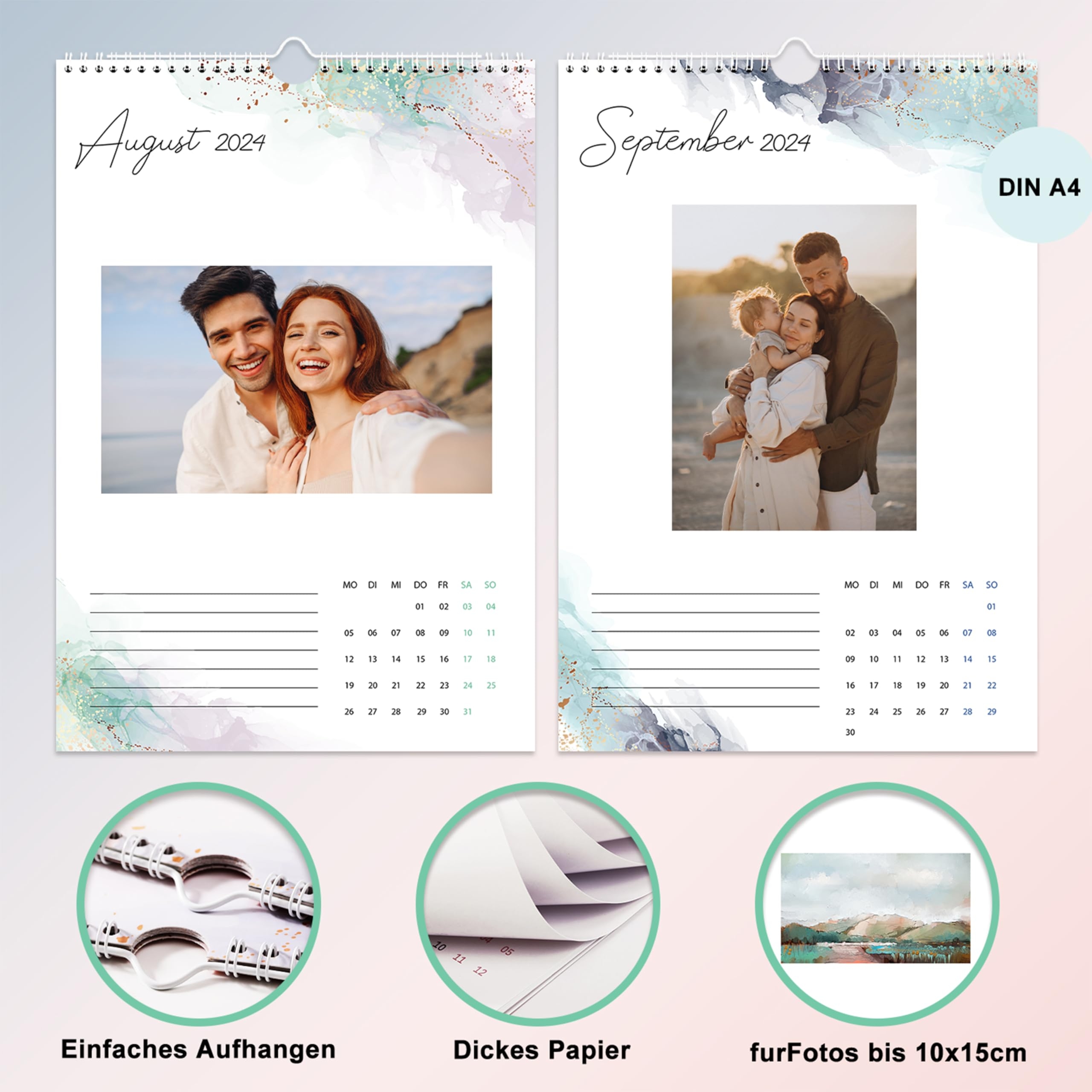 Colorage Photo Calendar 2024 To Design Yourself Craft Calendar 