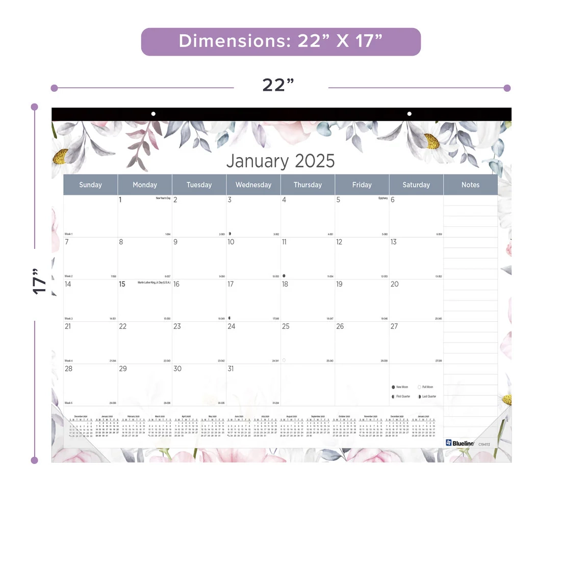 Colorful Monthly Desk Pad Calendar Passion 2026 C194113 26 