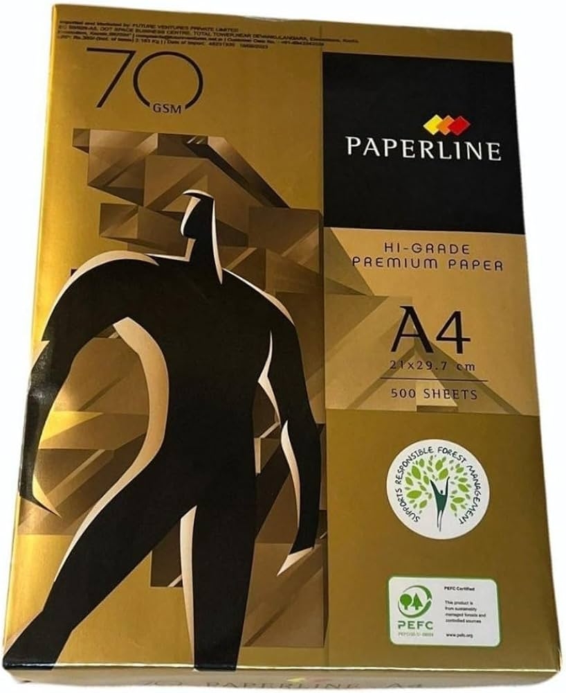 COPIER PAPER PAPERLINE COPIER PAPER A4 70 GSM 500 SHEETS 