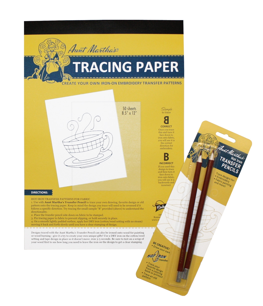 CREATE YOUR OWN TRANSFERS Tracing Pad amp Transfer Pencil Colonial 