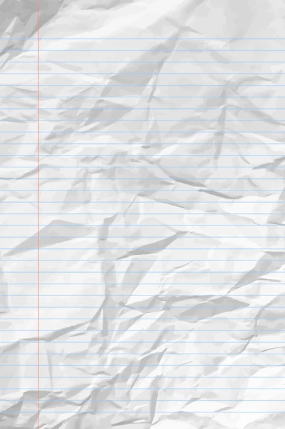 Crumpled Lined Paper Vectors Download Free High Quality Vectors 