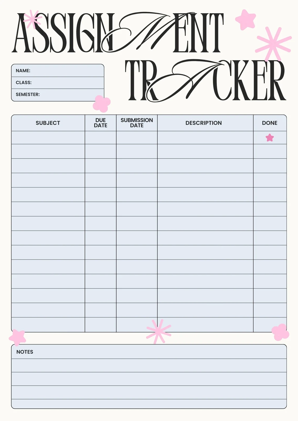 Customize 525 Student Planner Templates Online Canva