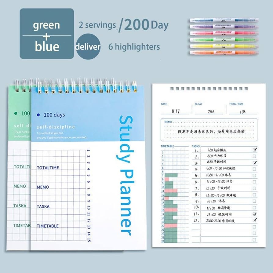 Daily Planner College Stationery Home amp Work Office To Do Lists 