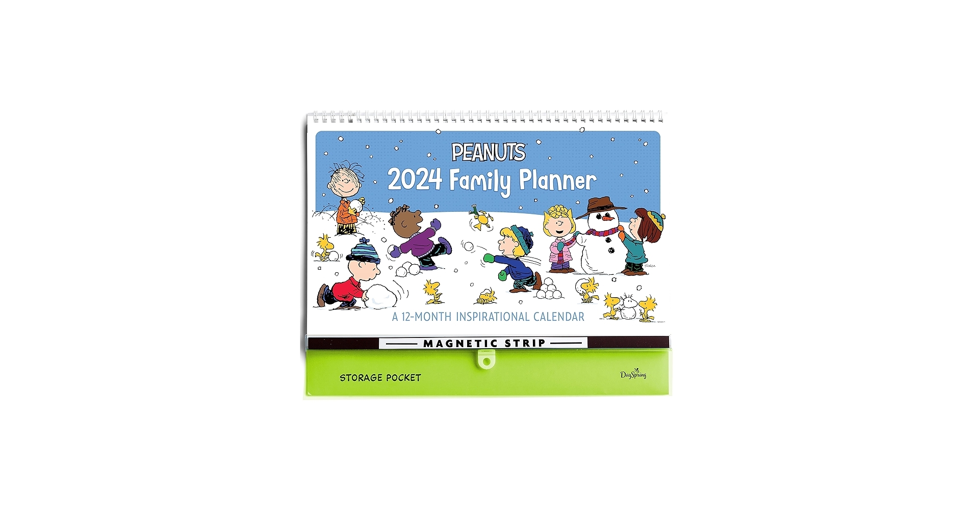 DaySpring Peanuts 2024 Family Planner A 12 Month Inspirational 