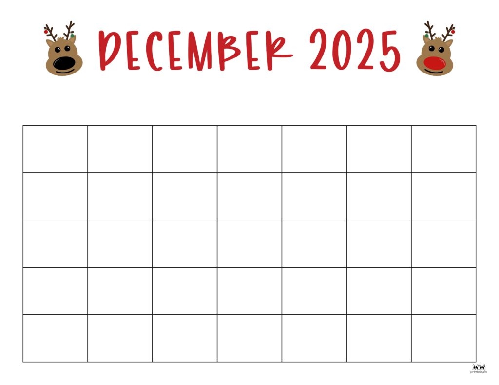 Printable Calendar December