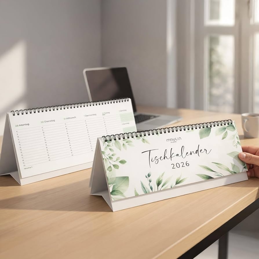 Desk Calendar 2026 Landscape With Stand Weekly Calendar For Standing Up As Standing Calendar Calendar 2026 Desk Calendar Office Desk Calendar 