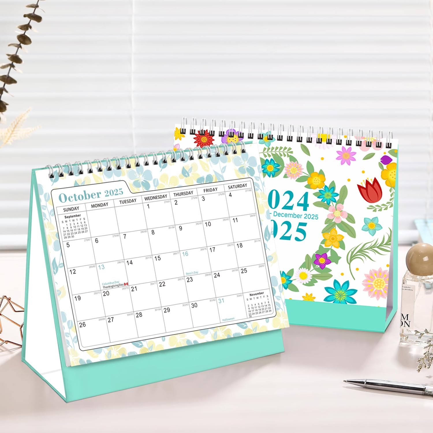 Desk Pad Calendar July 2024 December 2025 Monthly Daily 