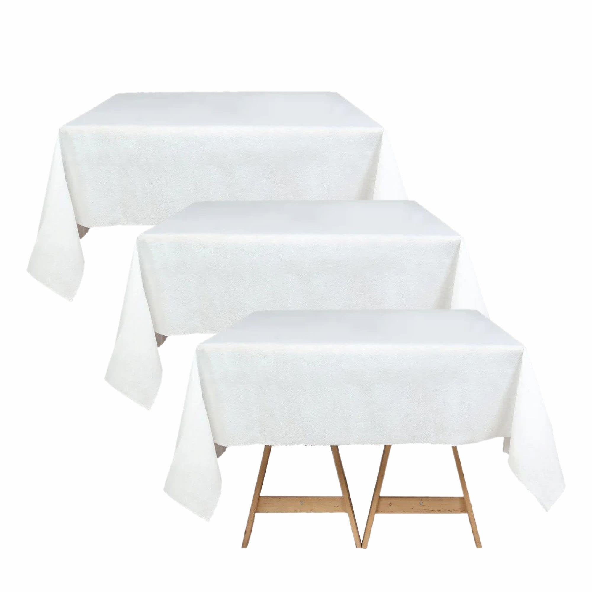 Disposable Table Cloth Heavy Duty Dining Table Paper Tablecloths 