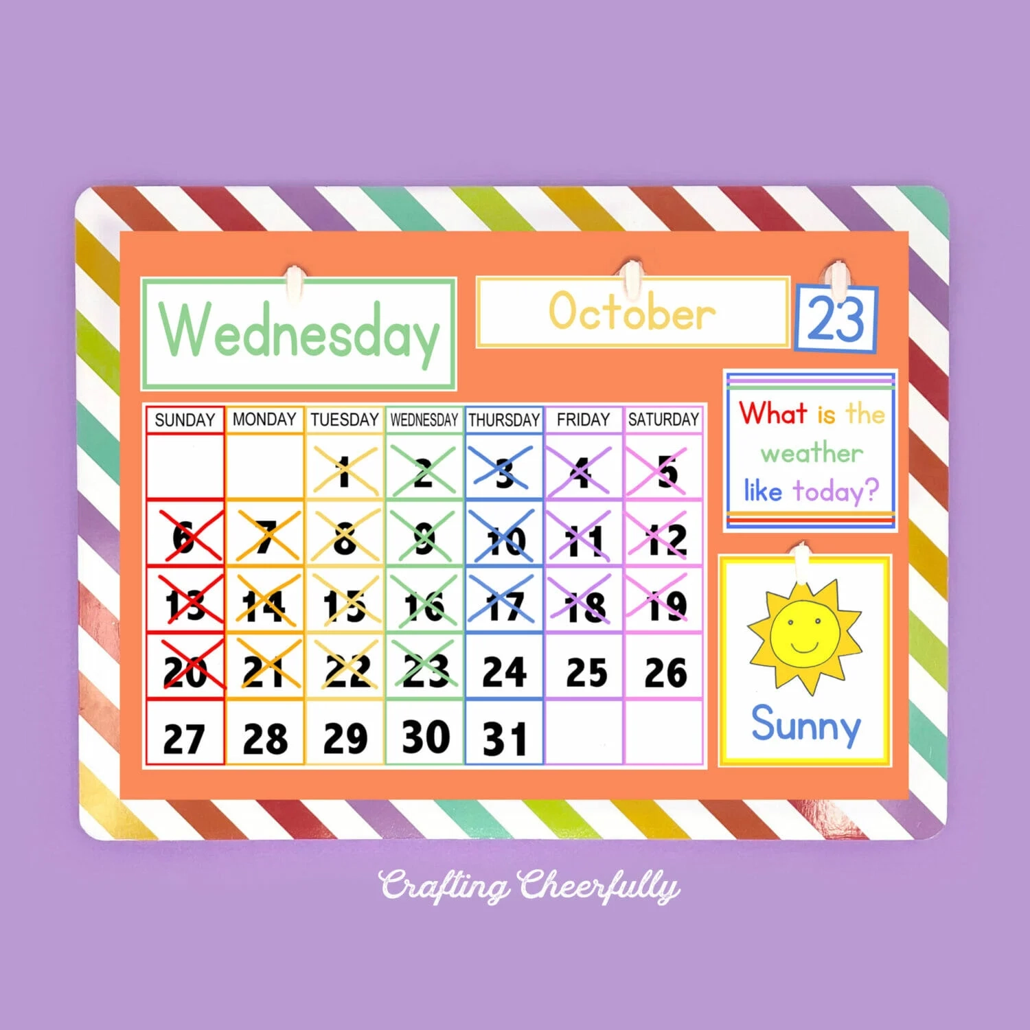 DIY Children s Calendar Free Calendar Printables In Multiple 