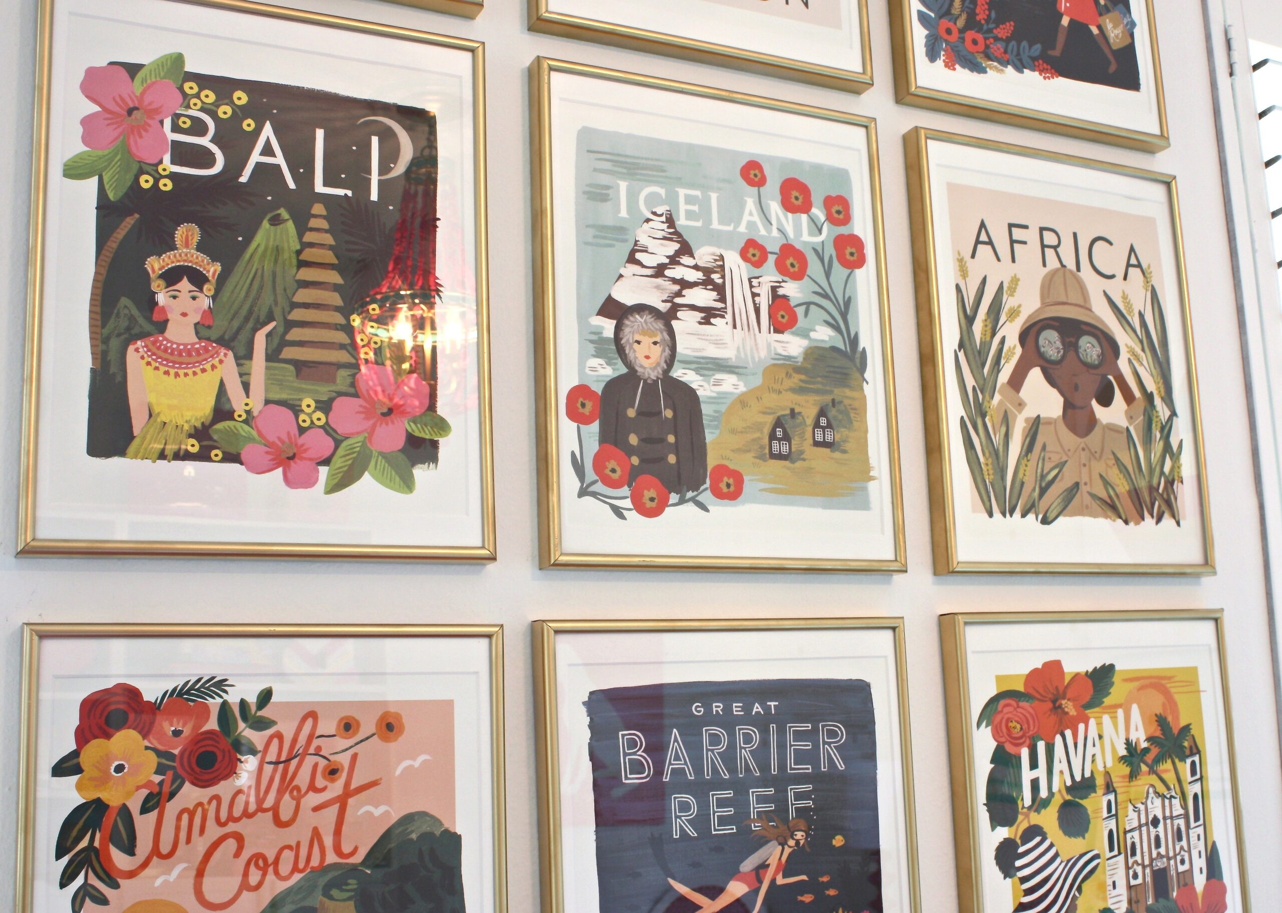 DIY Framed Calendar Prints