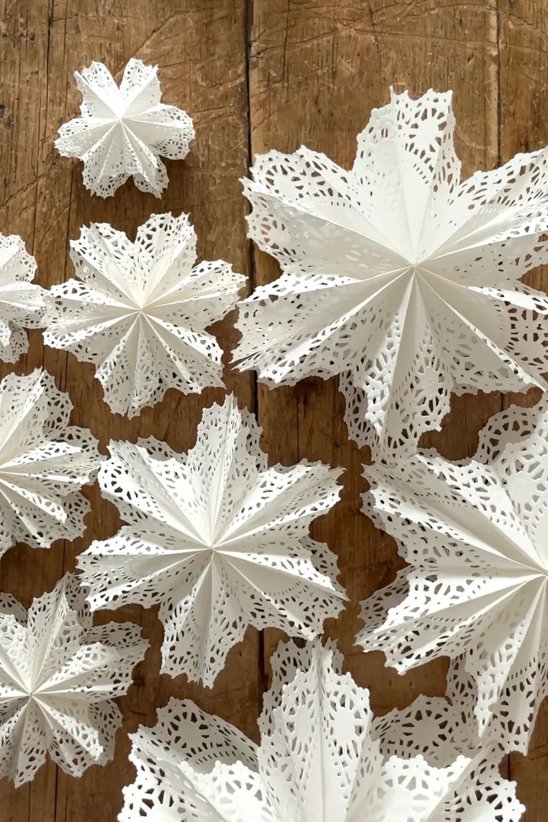 DIY Paper Doily Snowflakes Woodlark Blog