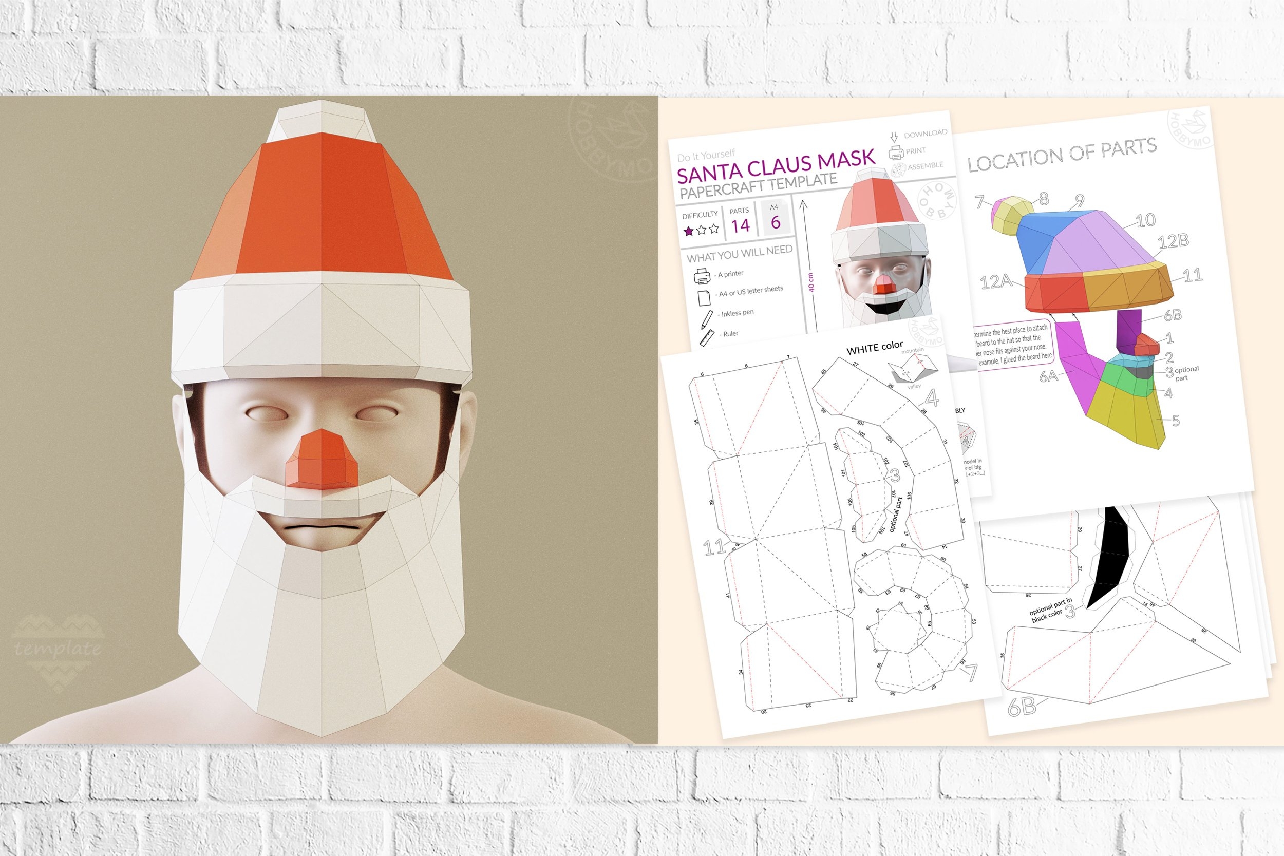 Santa Claus Printable Paper