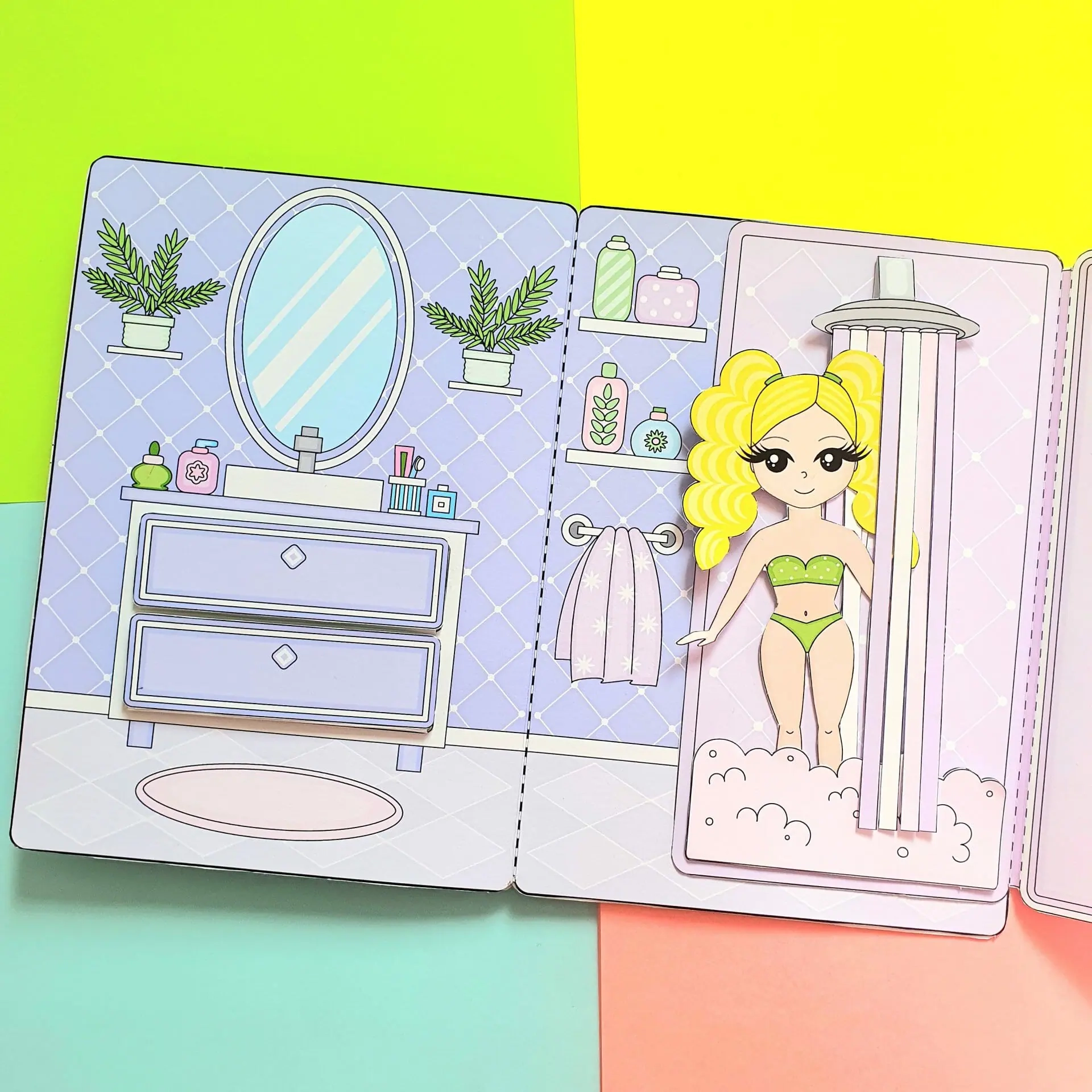 Dollhouse With Paper Doll No 2 PDF DailyDoll Shop