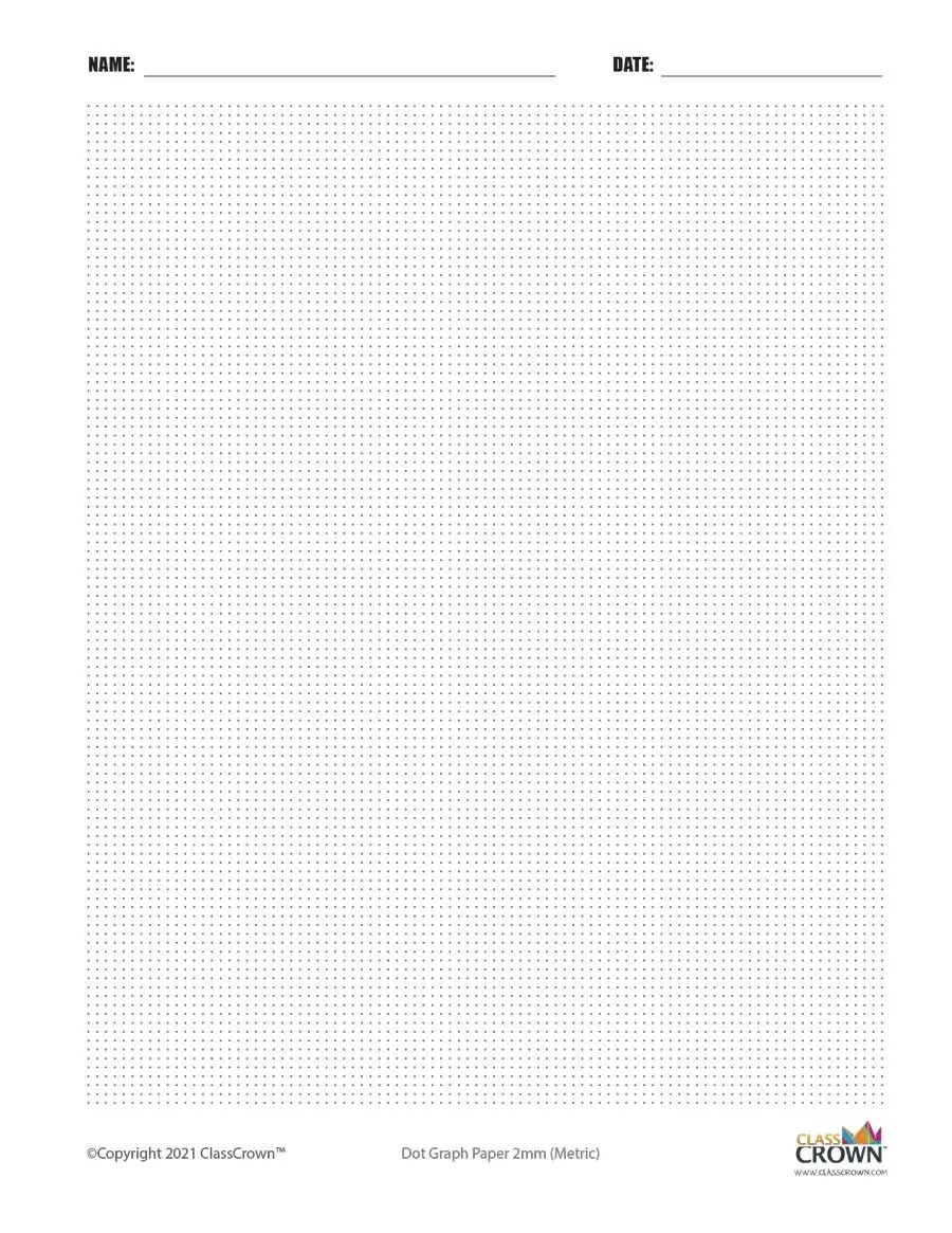 Dot Graph Paper