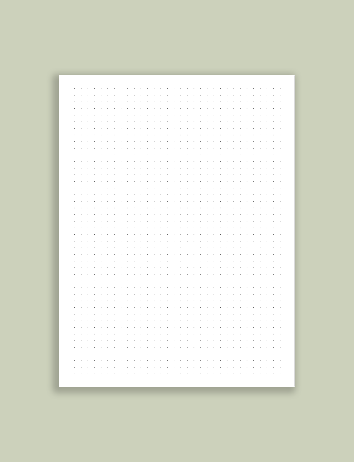Graph Paper Bullet Journal