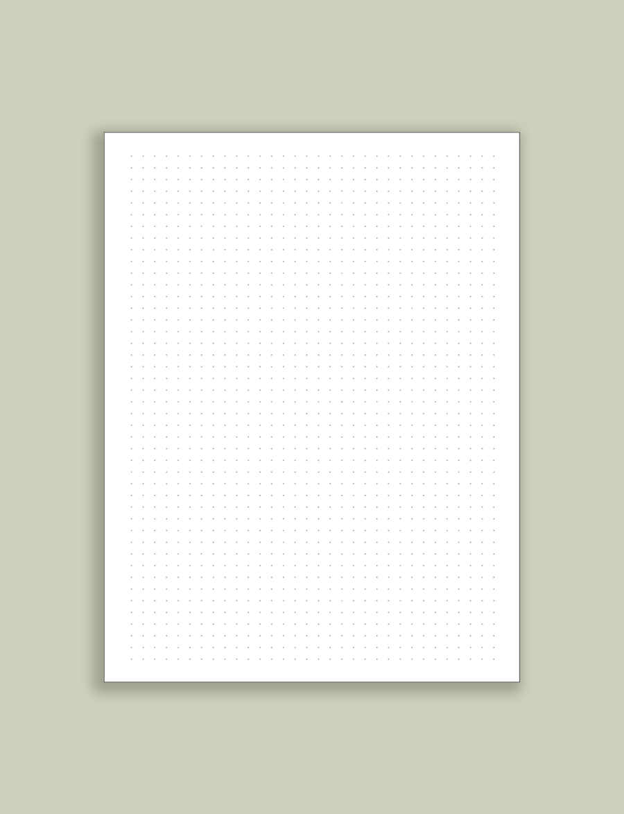 Dotted Paper Printable Pdf Free Download